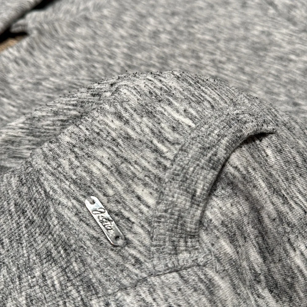 Justice Girl Gray Warm Sweatshirt Size 8